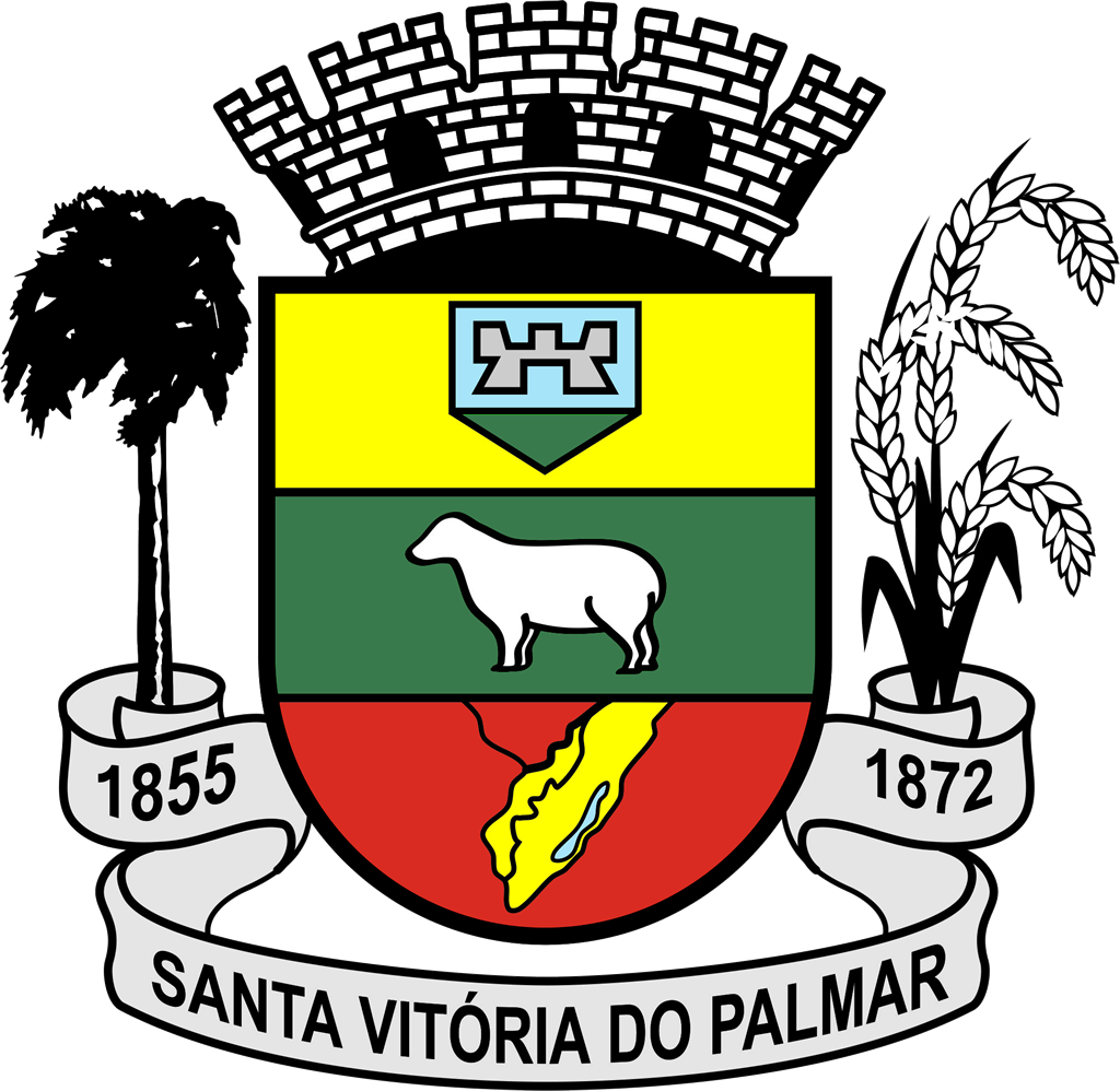 Brasão Municipal Santa Vitória do Palmar title=