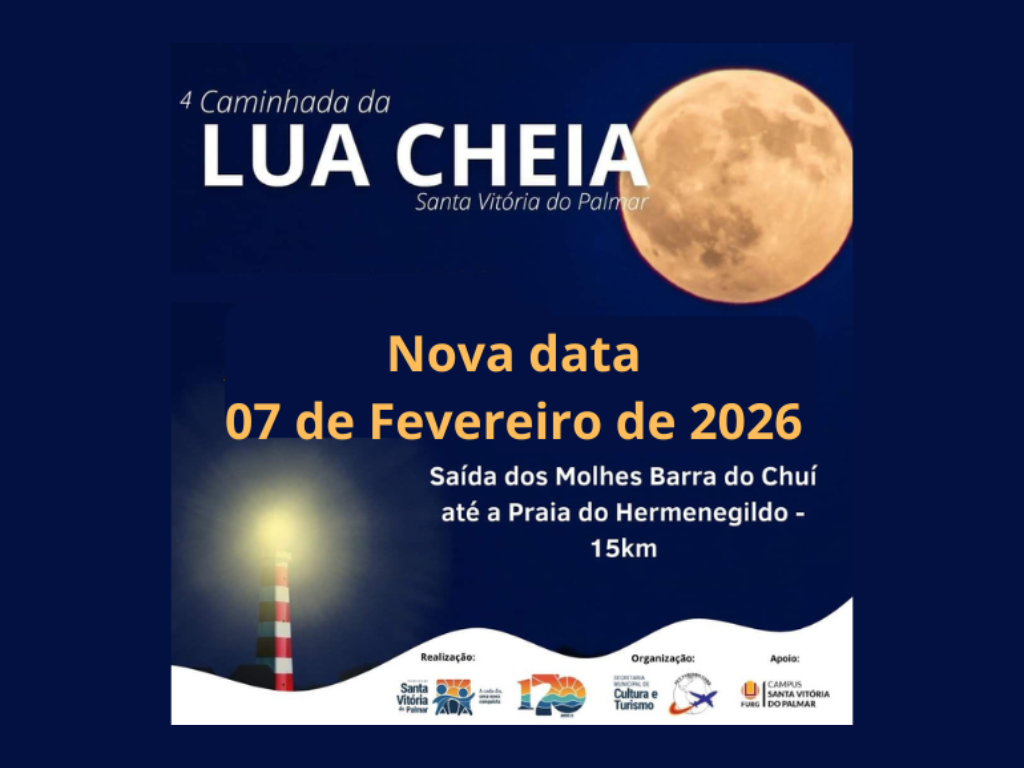 Caminhada da Lua Cheia de Santa Vitória do Palmar - RS